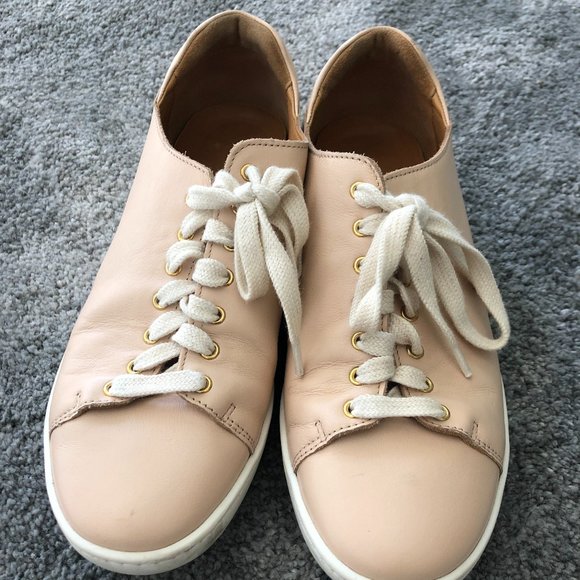 Sezane Jack sneaker in blush, size 40 - Picture 2 of 4